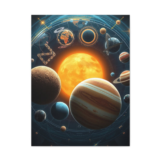 Supreme Solar System Wall Art Collection Wall Art & Canvas Print