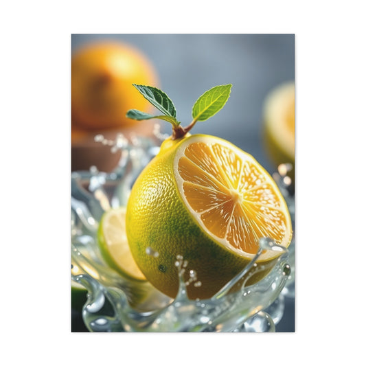 Supreme Lemon & Lime Art Collection Wall Art & Canvas Print