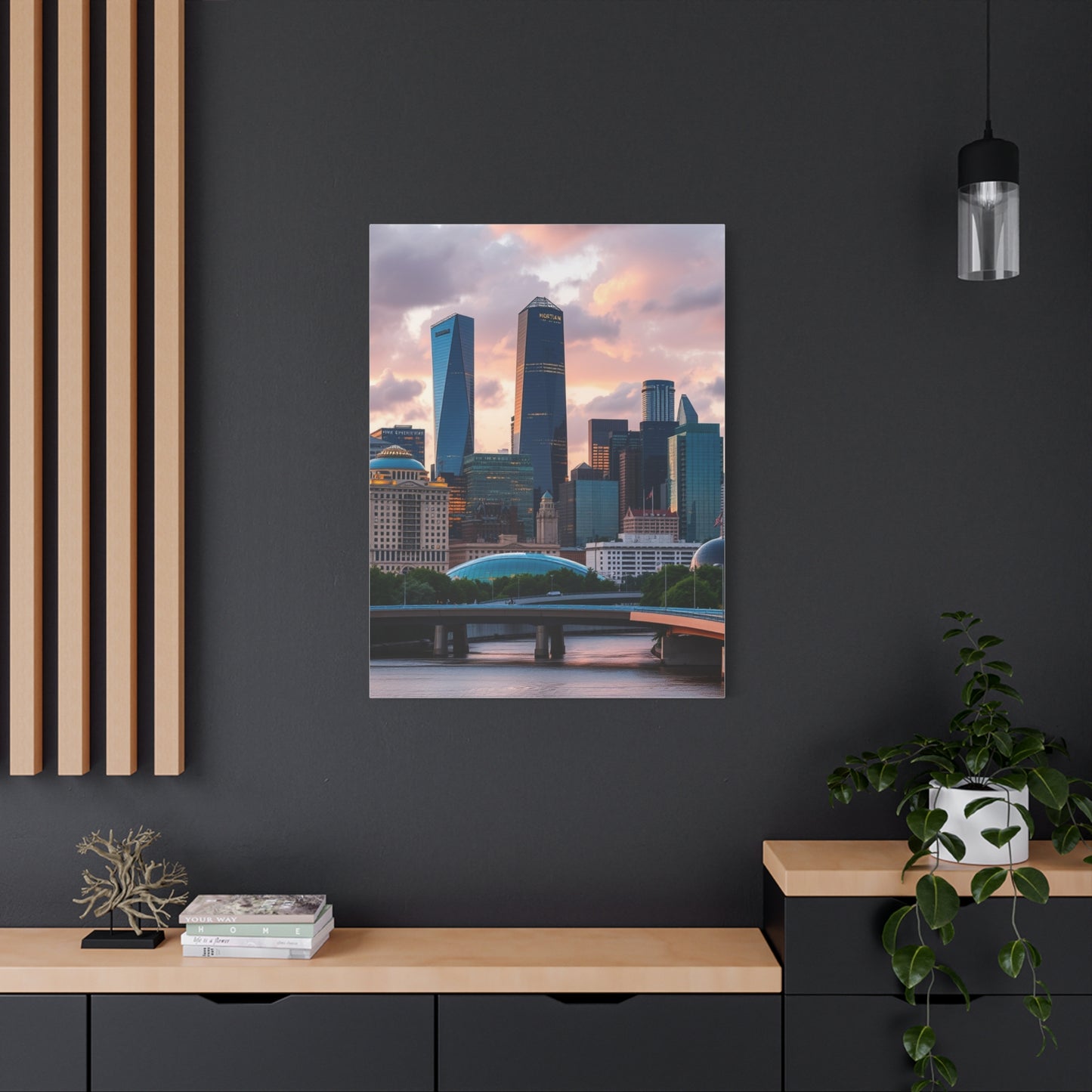 Elite Houston Skylines Art Vision Wall Art & Canvas Print