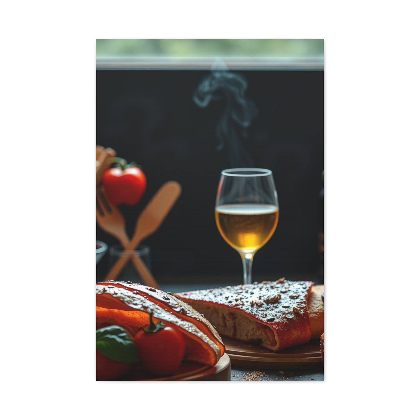 Italian Food Art Refined Canvas Wall Art & Canvas Print