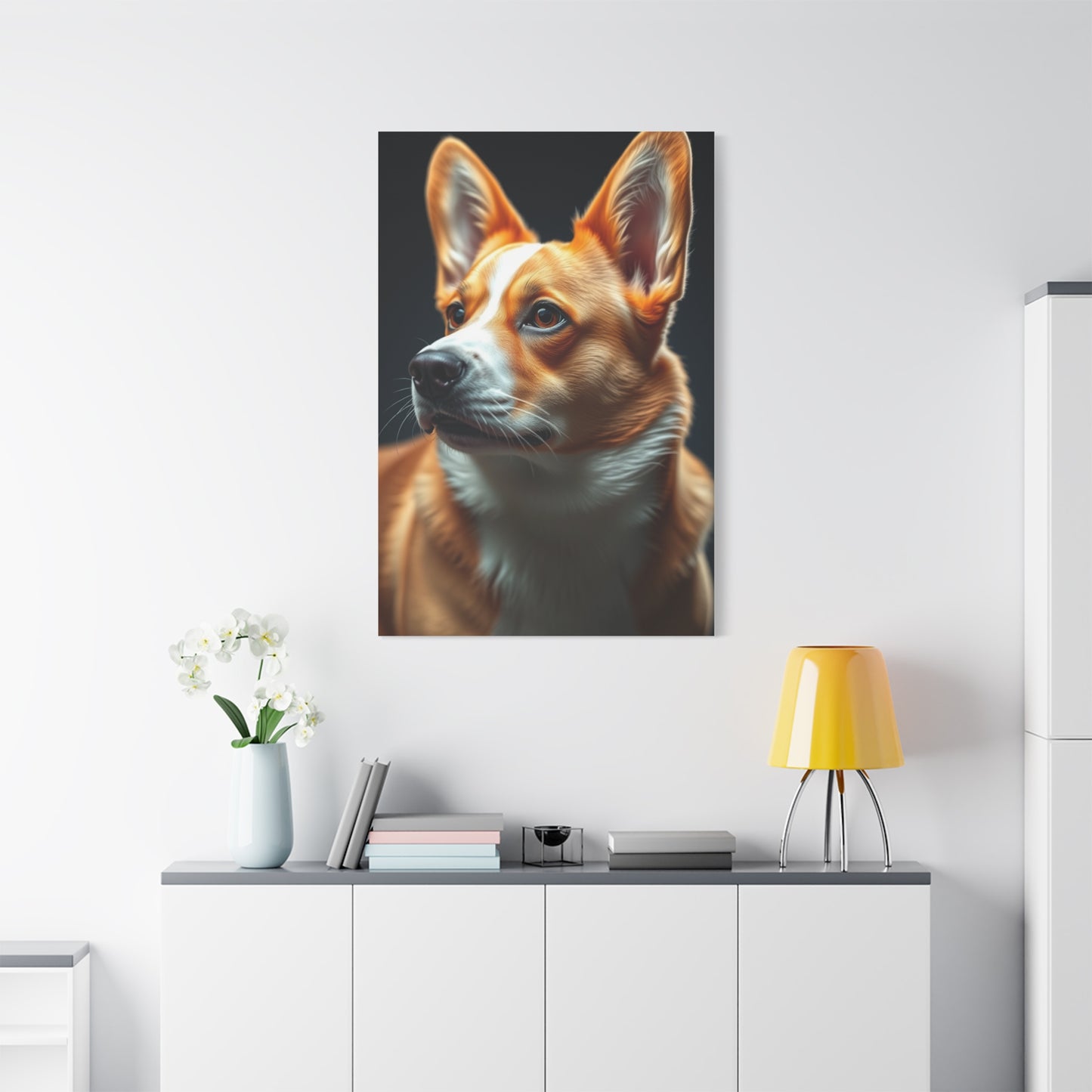 Vision Corgi Dog Art Art Wall Art & Canvas Print