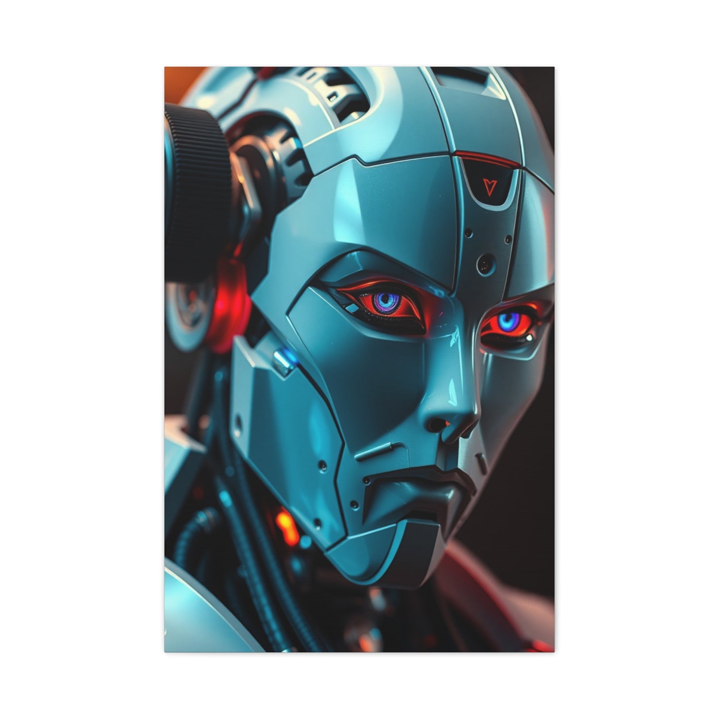 Elite Robot Art Vision Wall Art & Canvas Print