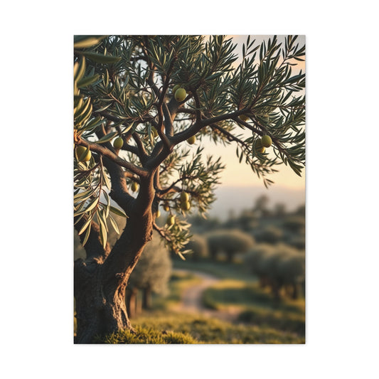 Olive Tree Art Luxury Canvas Wall Art & Canvas Print