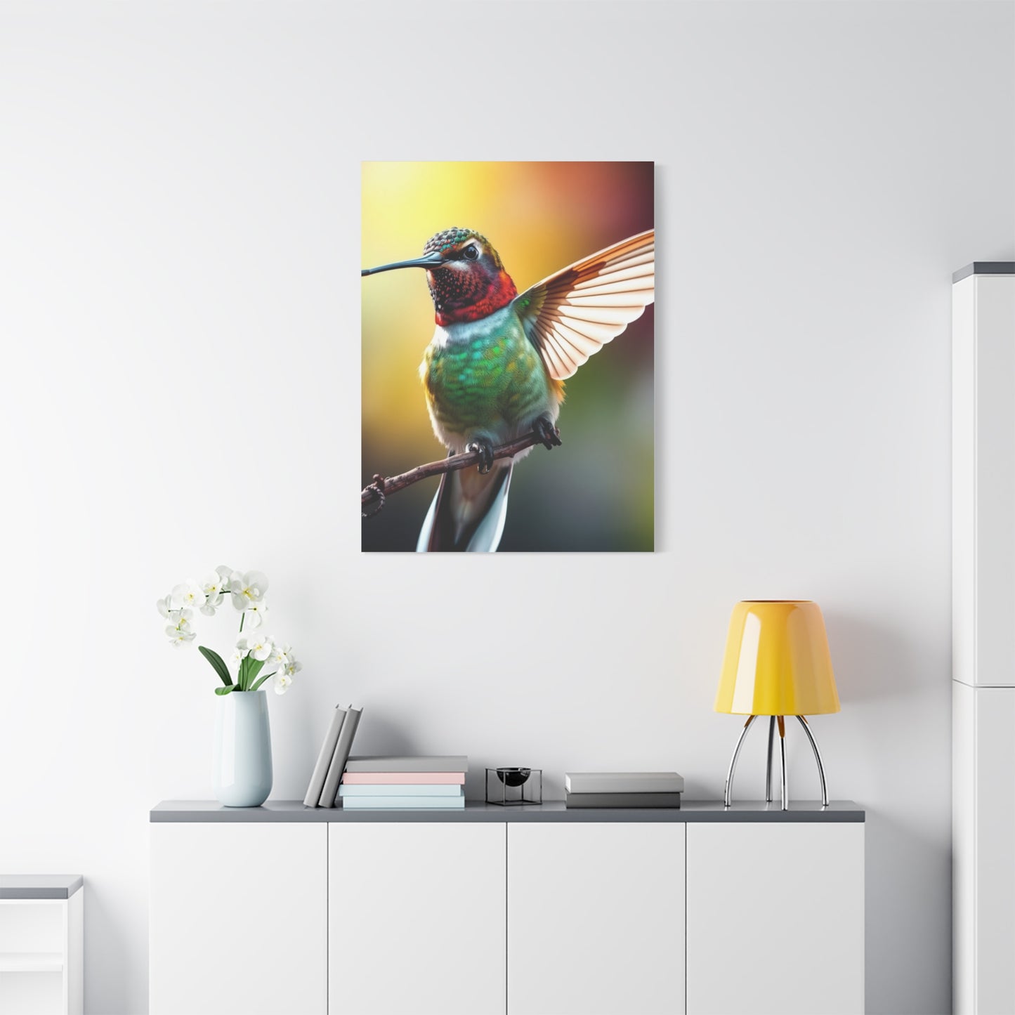 Supreme Humming Bird Art Collection Wall Art & Canvas Print