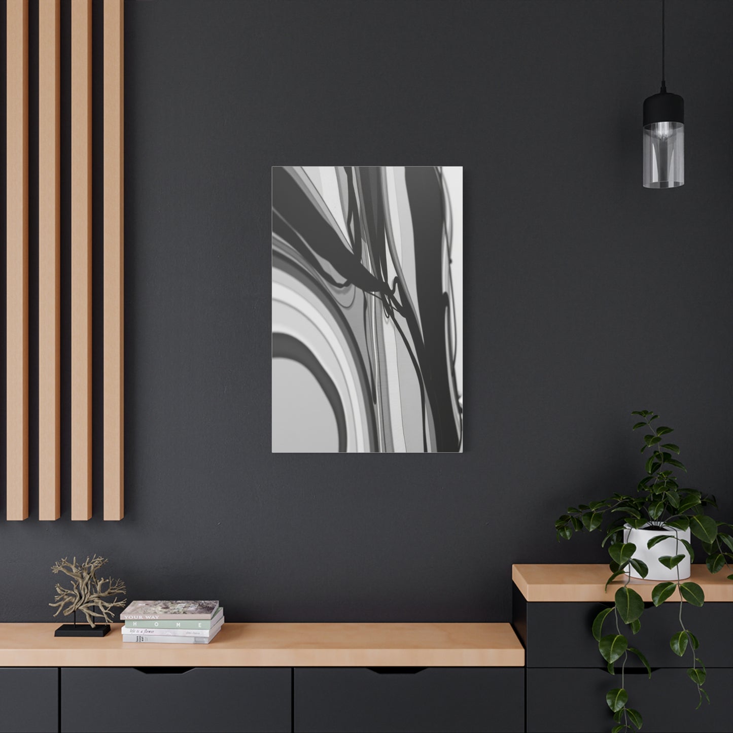 Supreme Black and White Abstract Art Collection Wall Art & Canvas Print