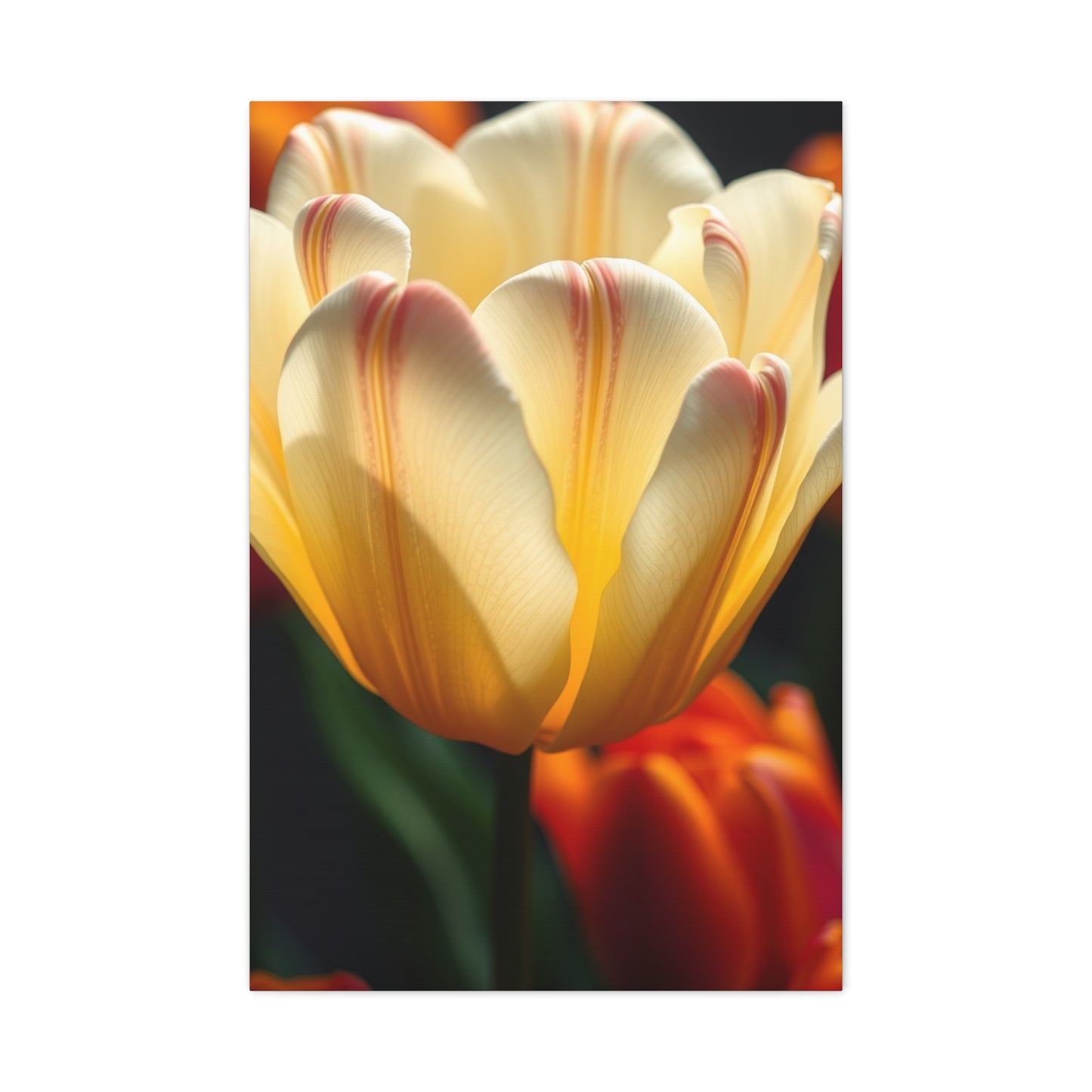 Collection Tulip Flower Art Art Wall Art & Canvas Print