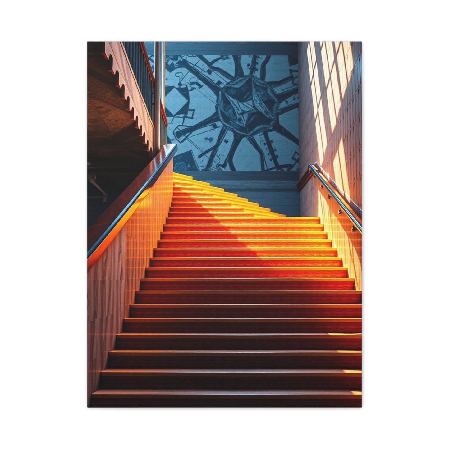 Stair & Staircase Art Refined Canvas Wall Art & Canvas Print