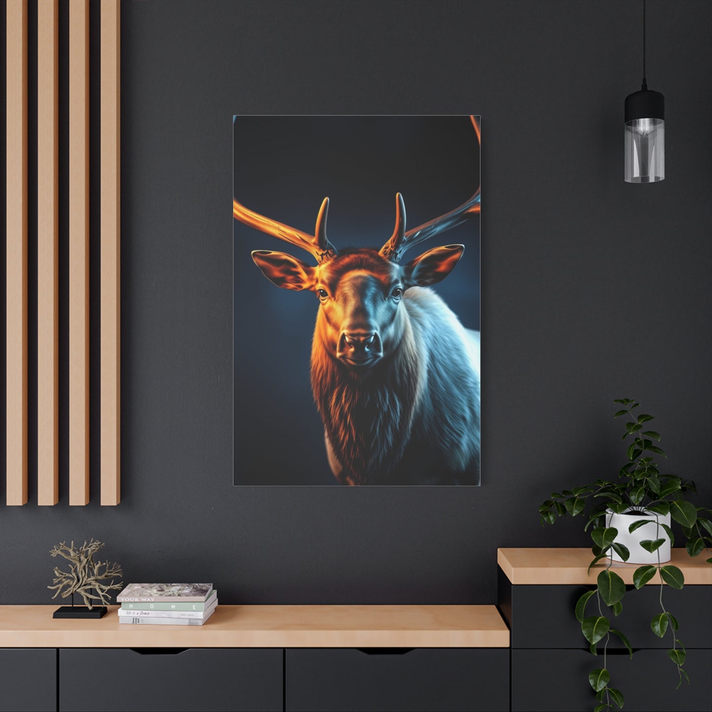 Vision Elk Art Art Wall Art & Canvas Print