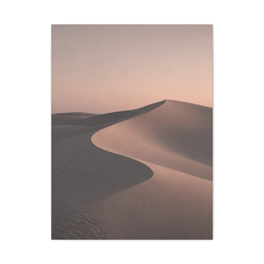 Minimal Desert Serenity Wall Art & Canvas Print