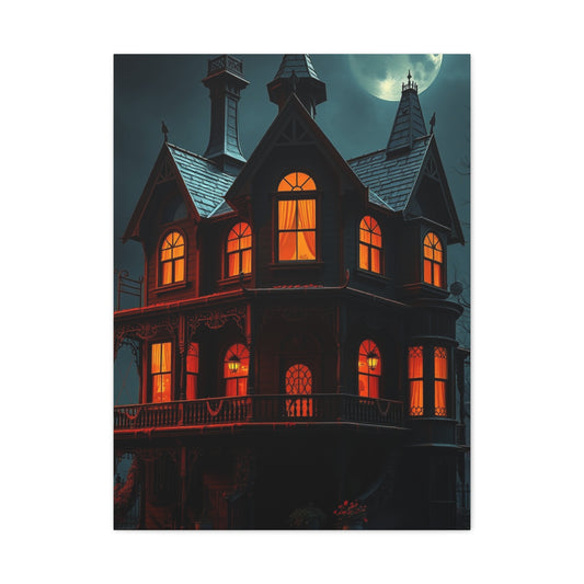Haunted House Art Supreme Gallery Wall Art & Canvas Print