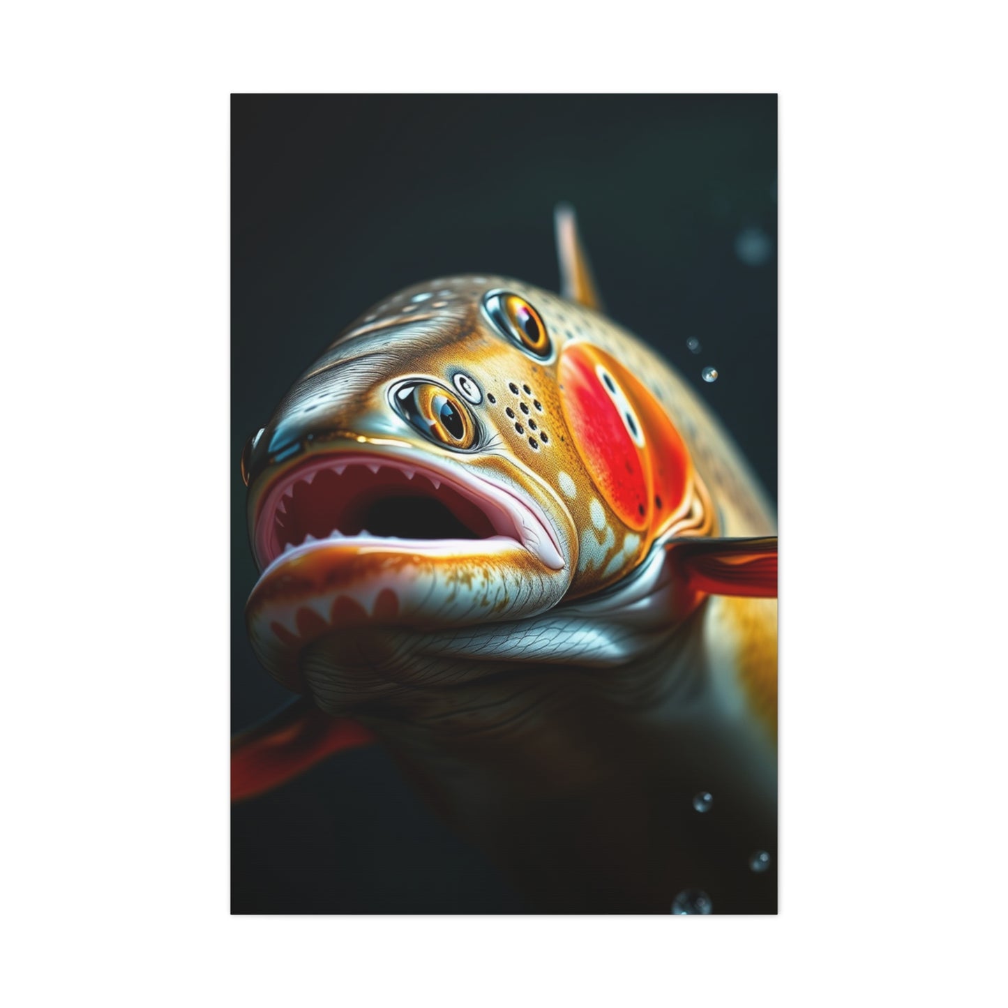 Elite Trout Art Vision Wall Art & Canvas Print