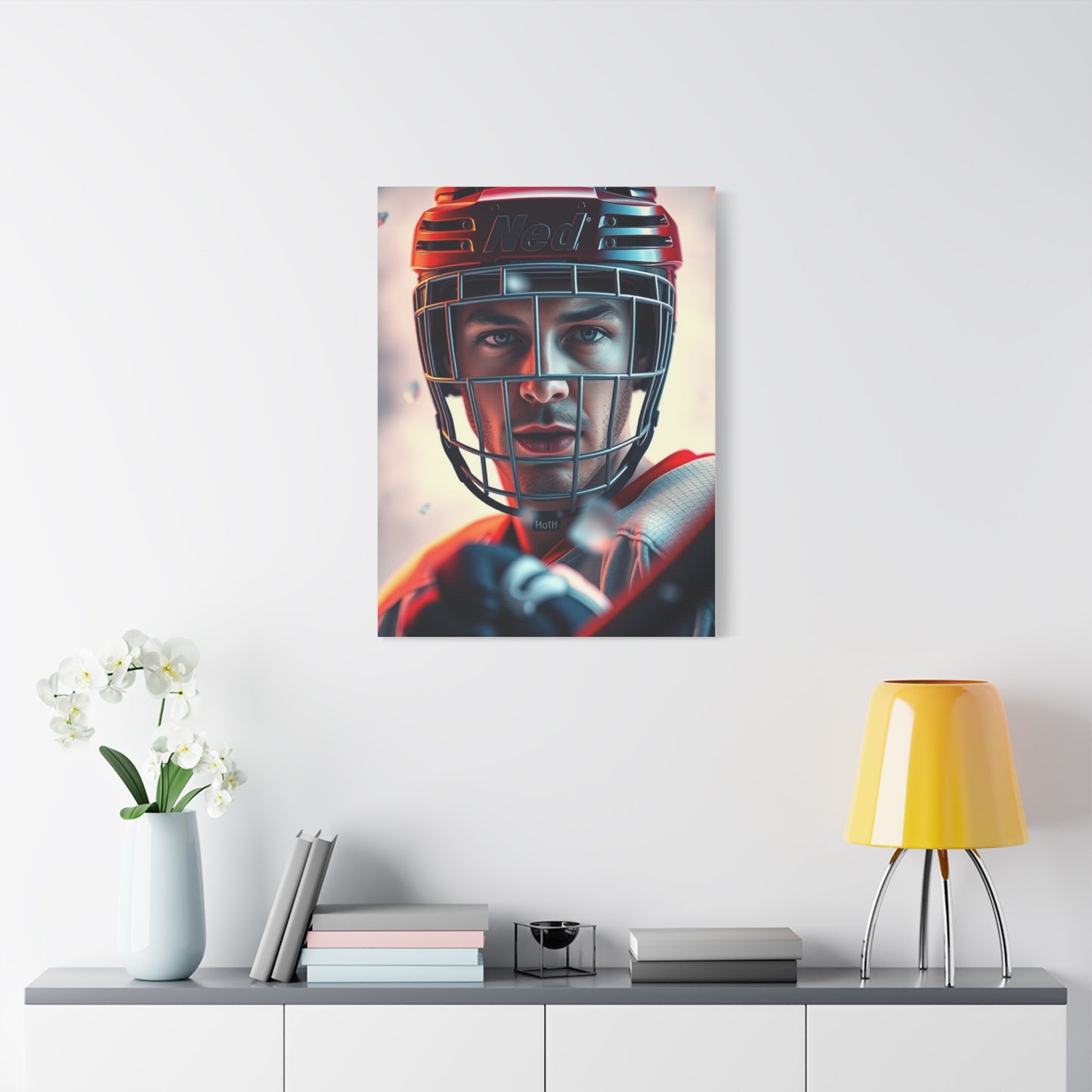 Masterpiece Hockey Art Vision Wall Art & Canvas Print