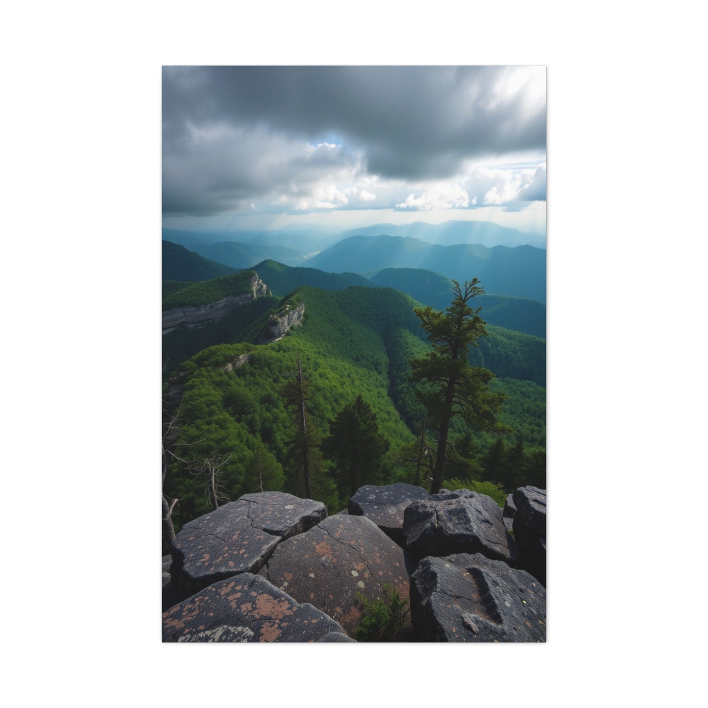 Great Smoky Mountain National Park Art Refined Canvas Wall Art & Canvas Print