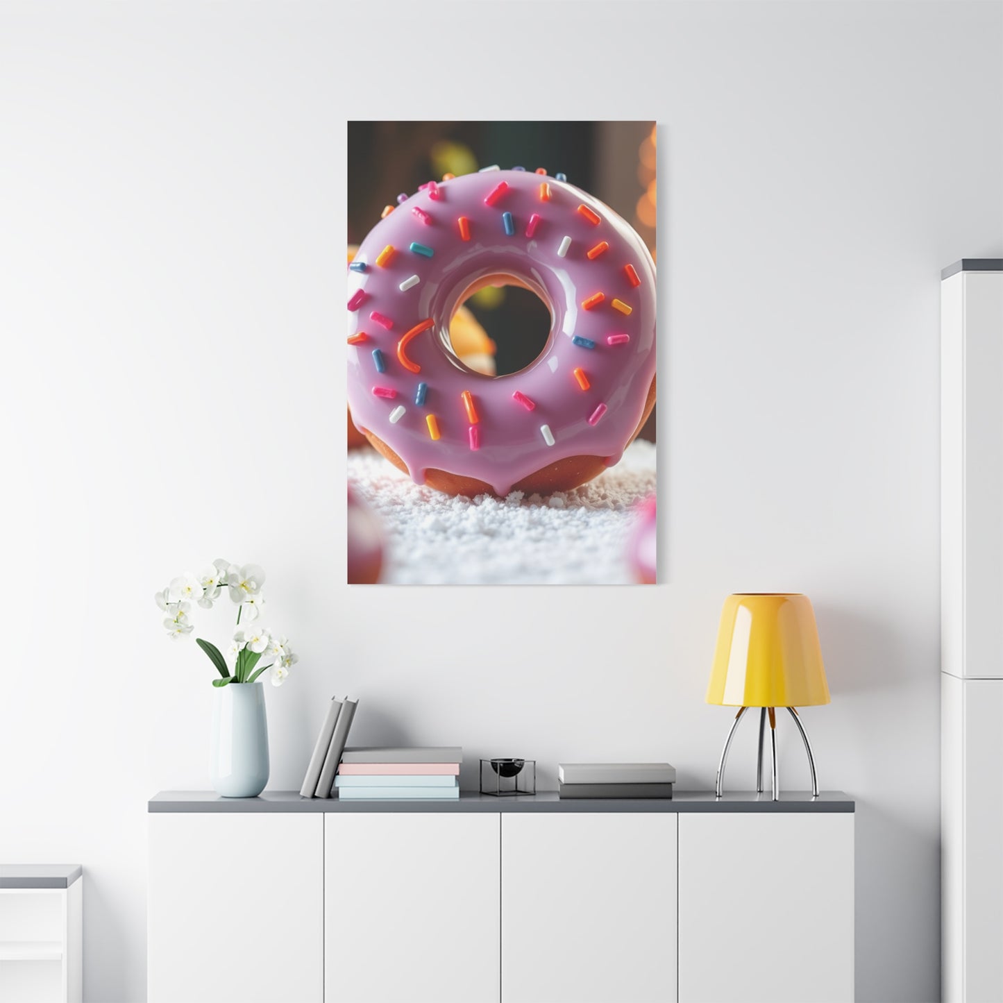Elite Donut Art Vision Wall Art & Canvas Print