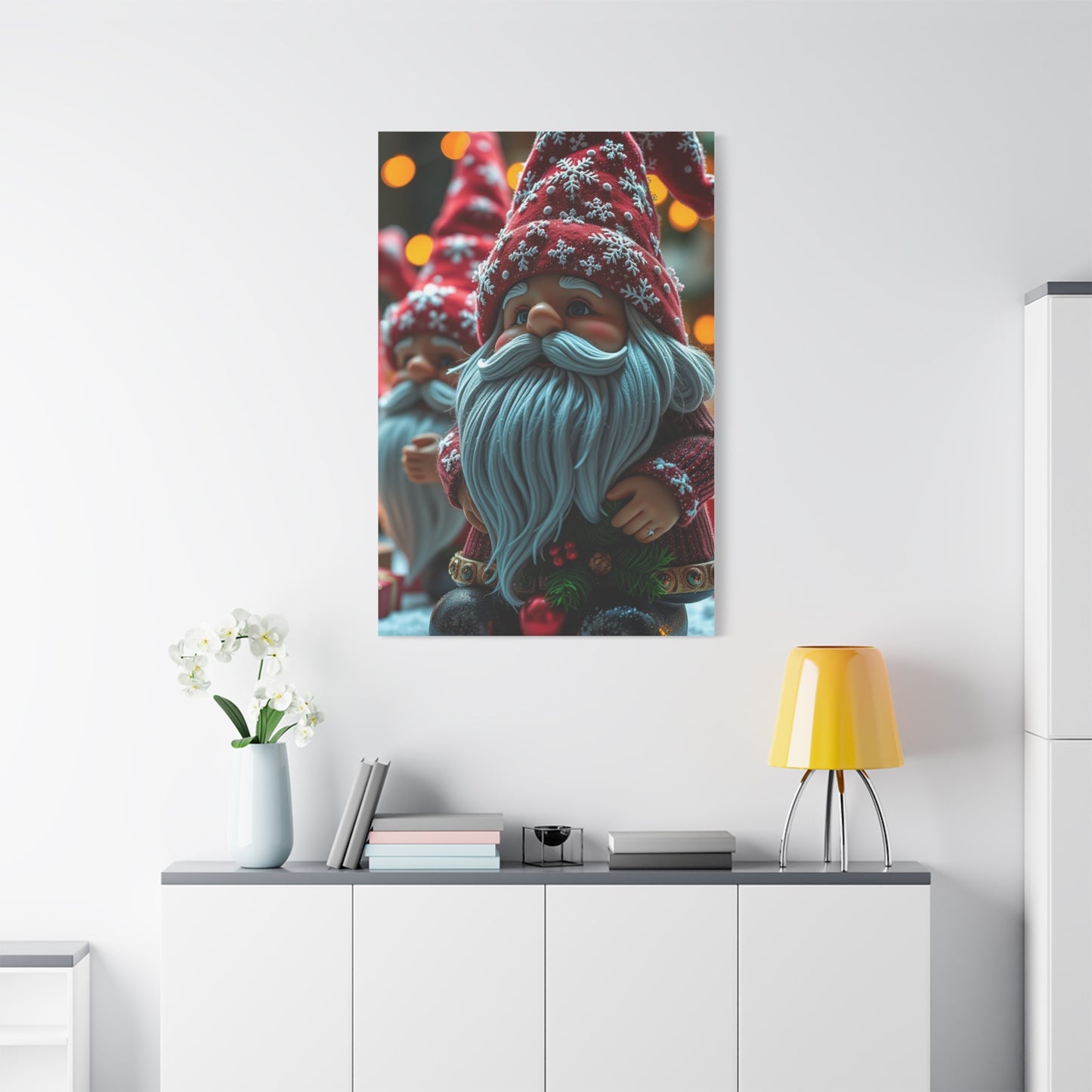 Masterpiece Christmas Gnome Art Vision Wall Art & Canvas Print