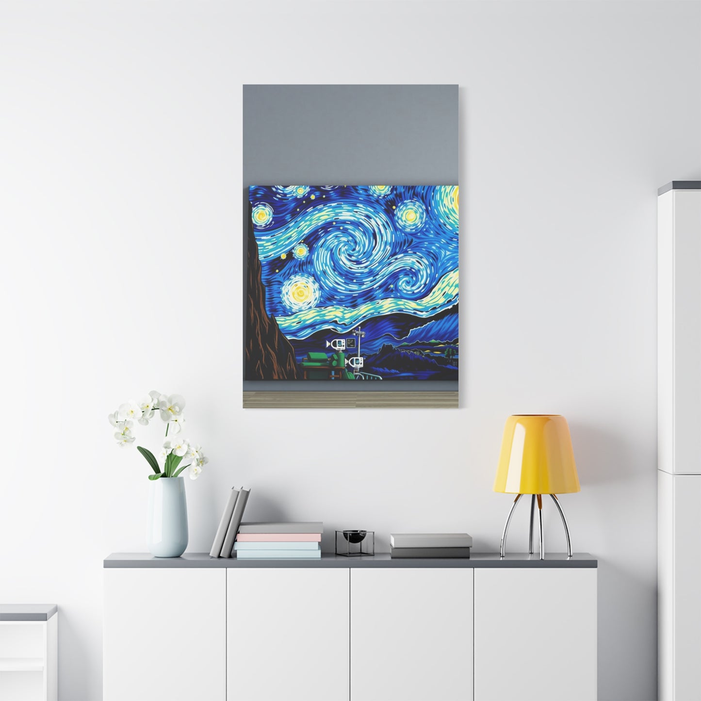 The Starry Night Canvas Art Refined Canvas Wall Art & Canvas Print