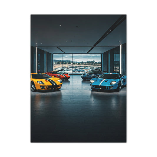 Ford GT Heritage Showcase Wall Art & Canvas Prints