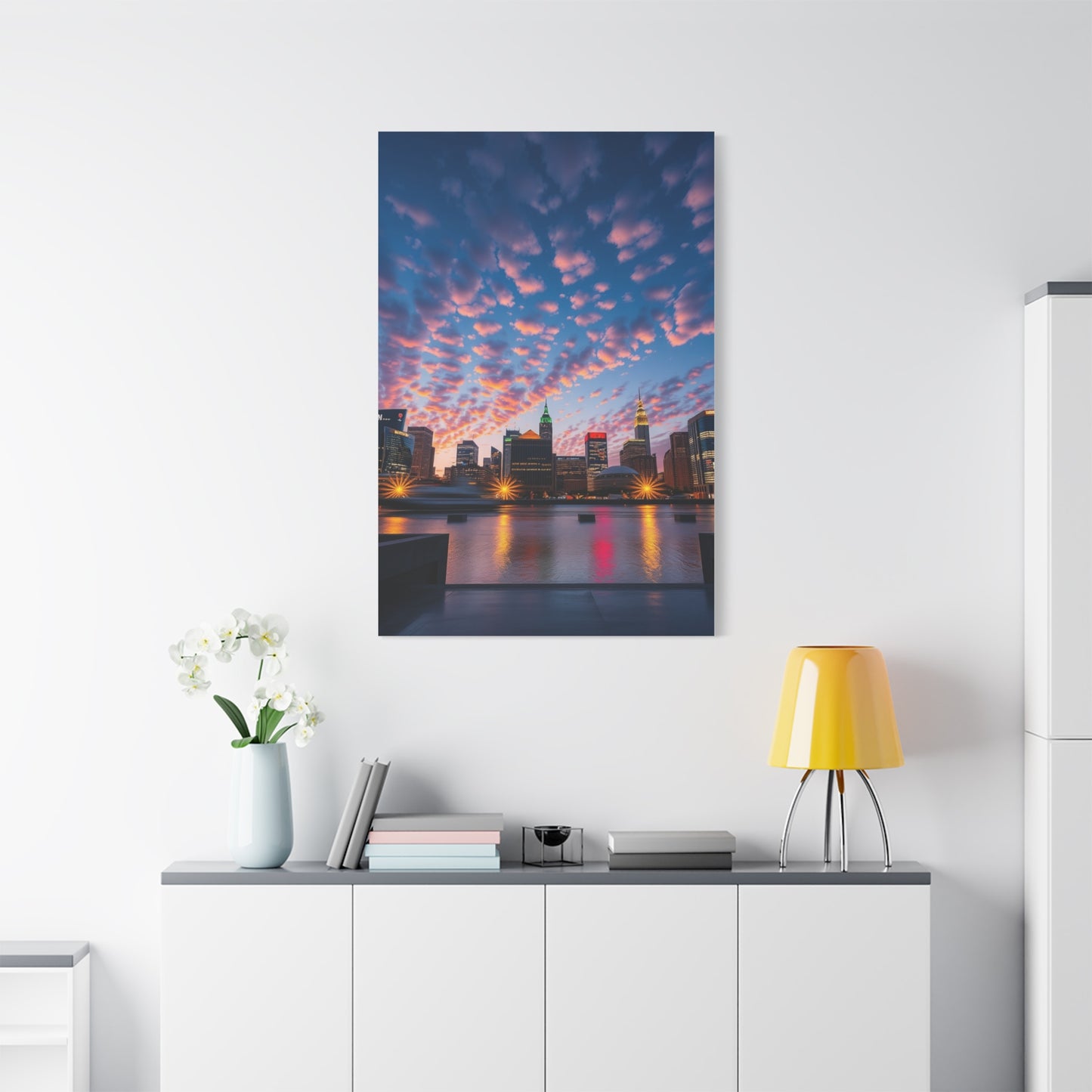 Michigan Sky Media Art Refined Canvas Wall Art & Canvas Print