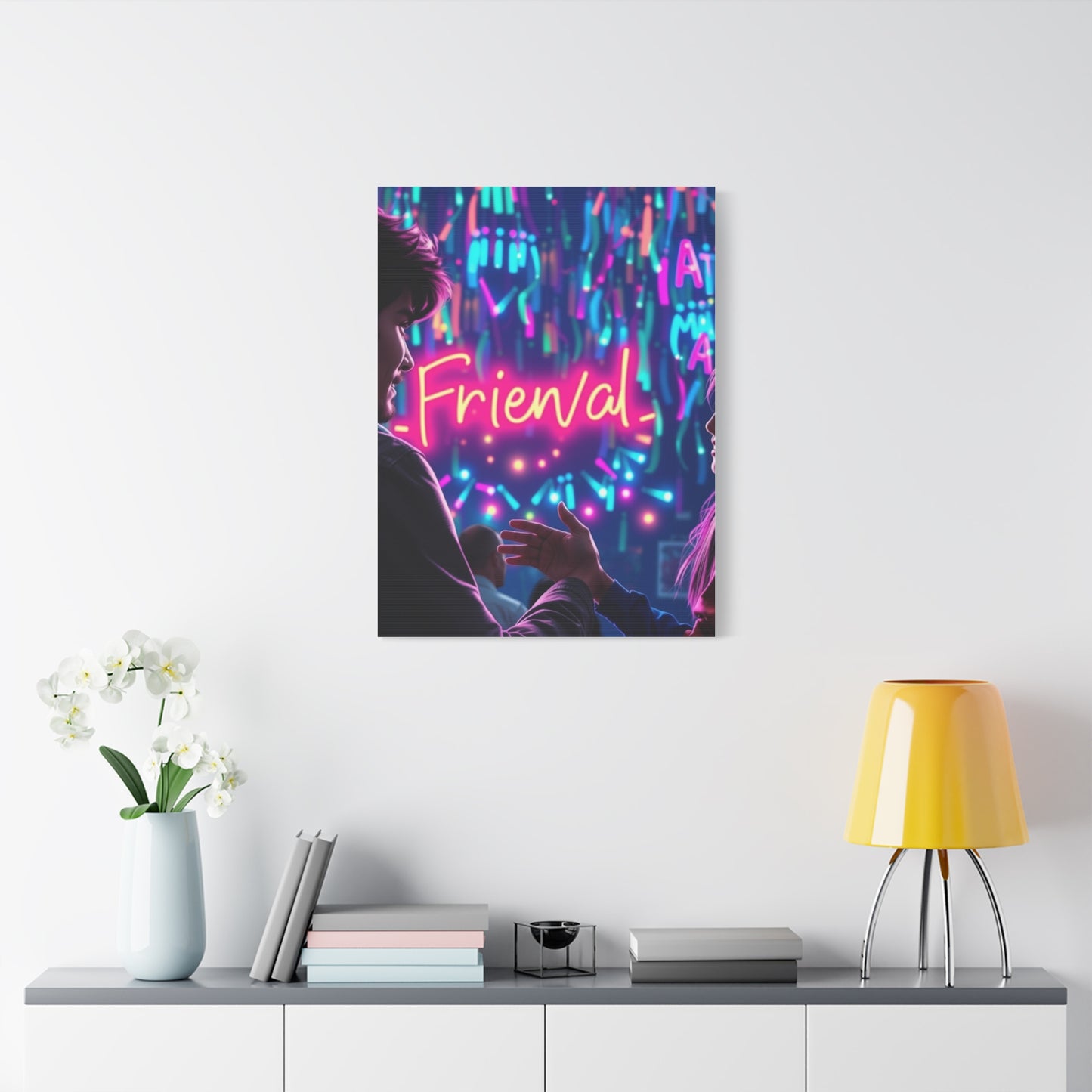 Masterpiece Friendship Art Vision Wall Art & Canvas Print
