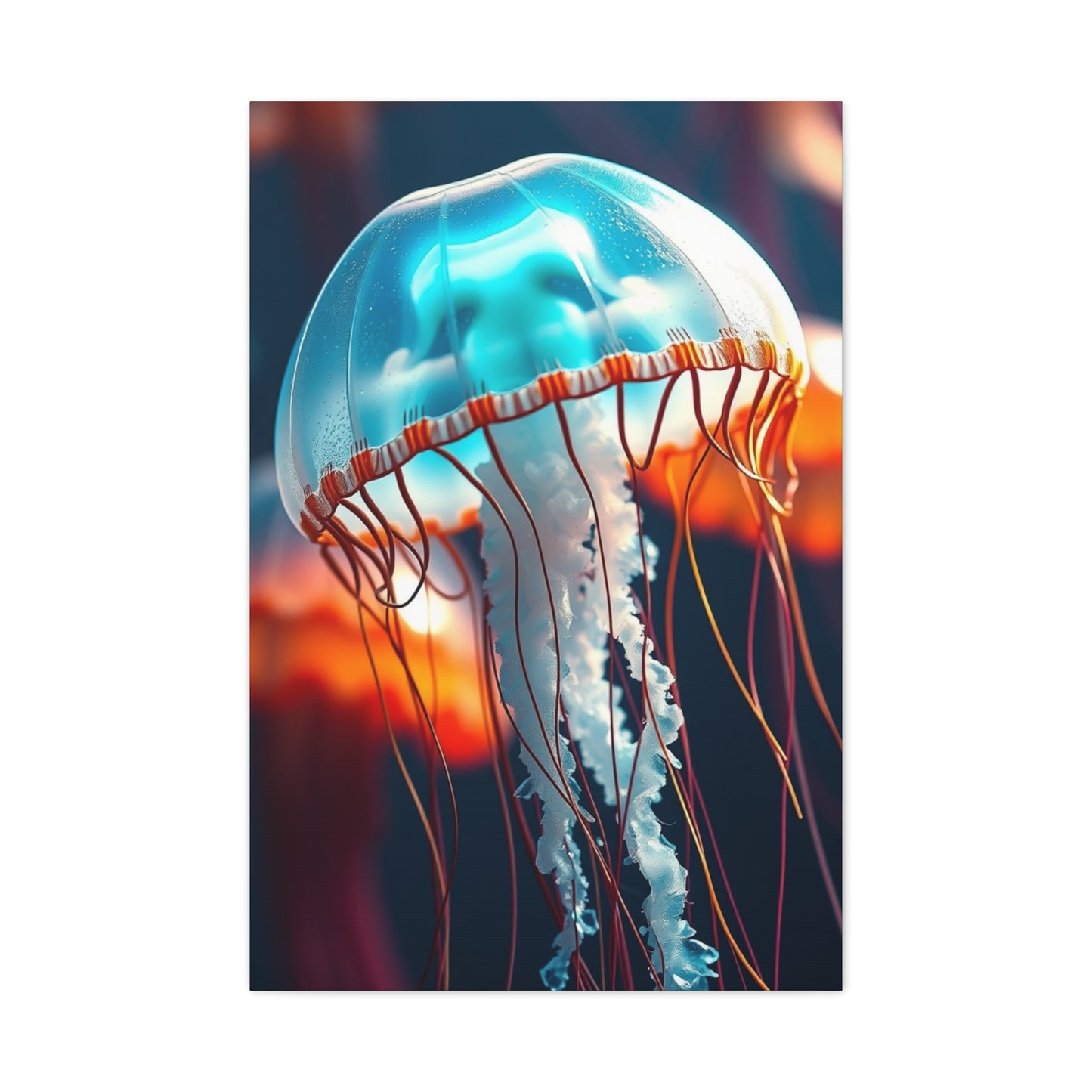 Jellyfish Art Luxury Canvas Wall Art & Canvas Print