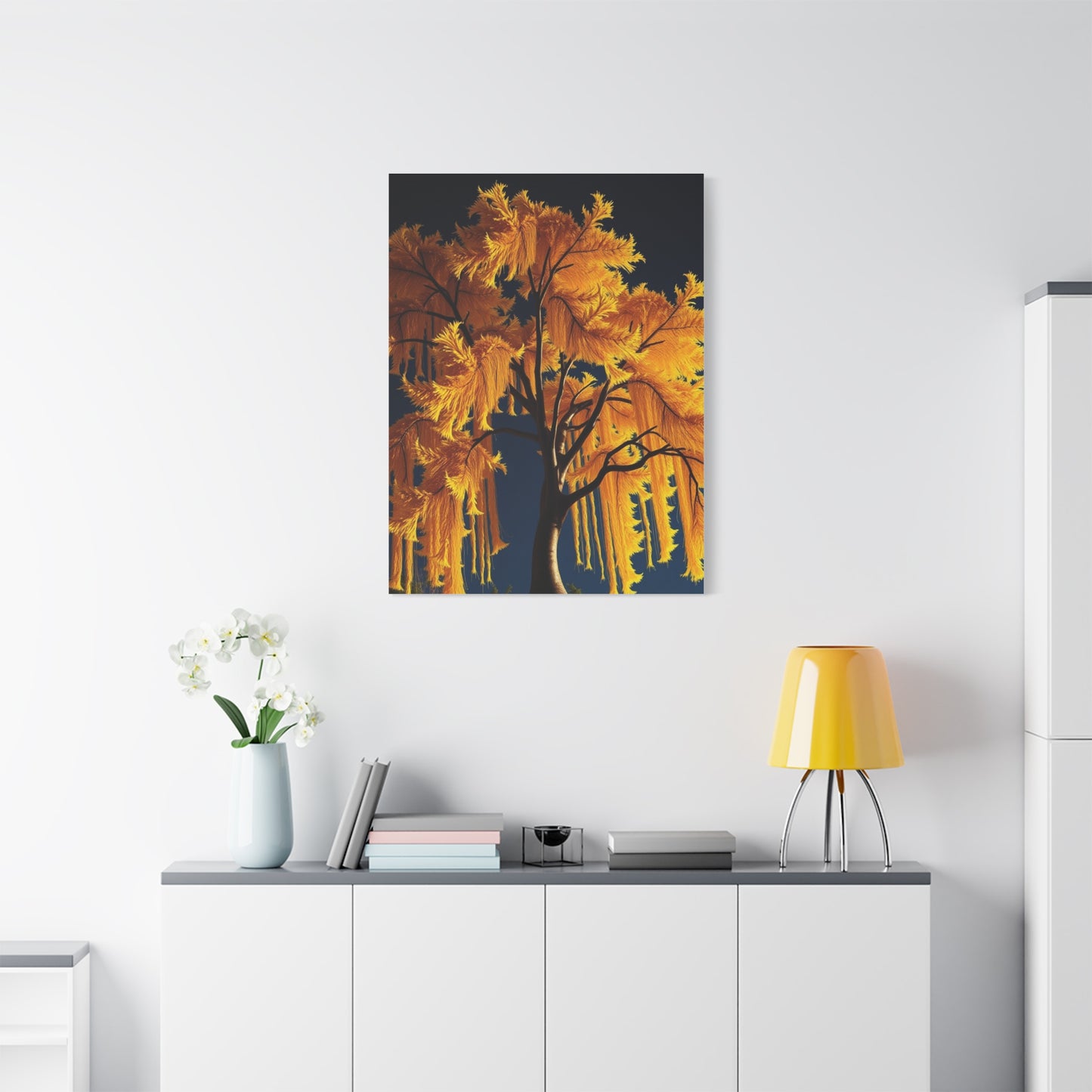 Ginkgo Tree Art Supreme Gallery Wall Art & Canvas Print