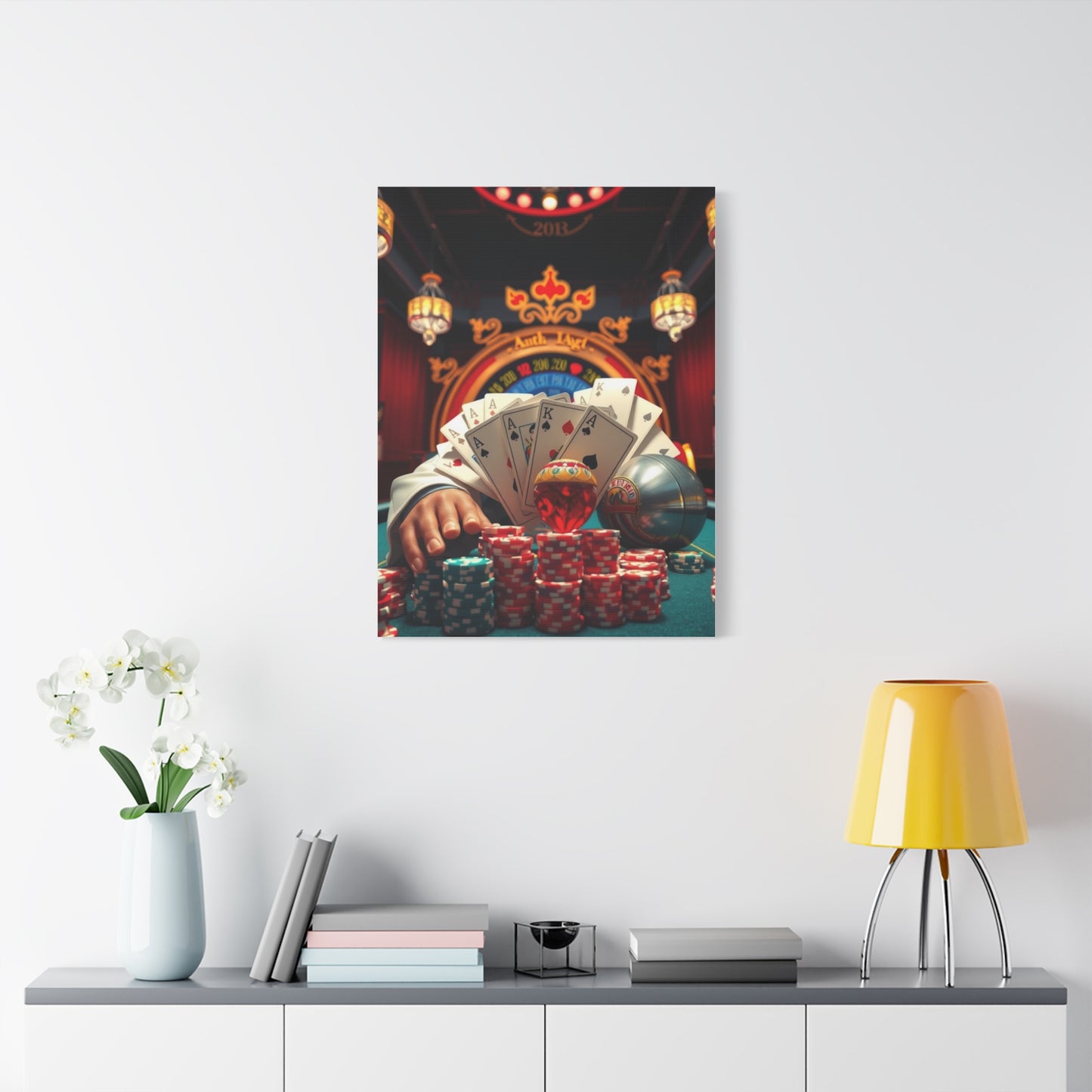 Gambling & Casino Art Refined Canvas Wall Art & Canvas Print