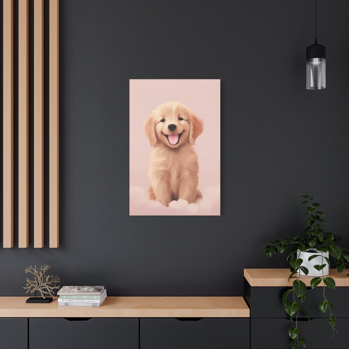 Happy Labrador Pup Wall Art & Canvas Prints