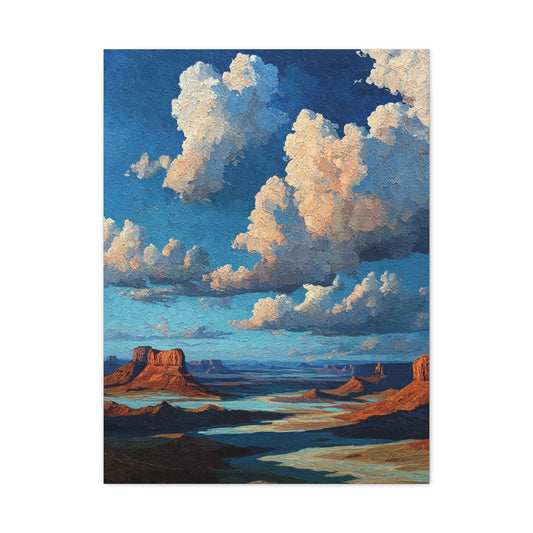Grand Canyon Sky Vista Landscape Wall Art & Canvas Print