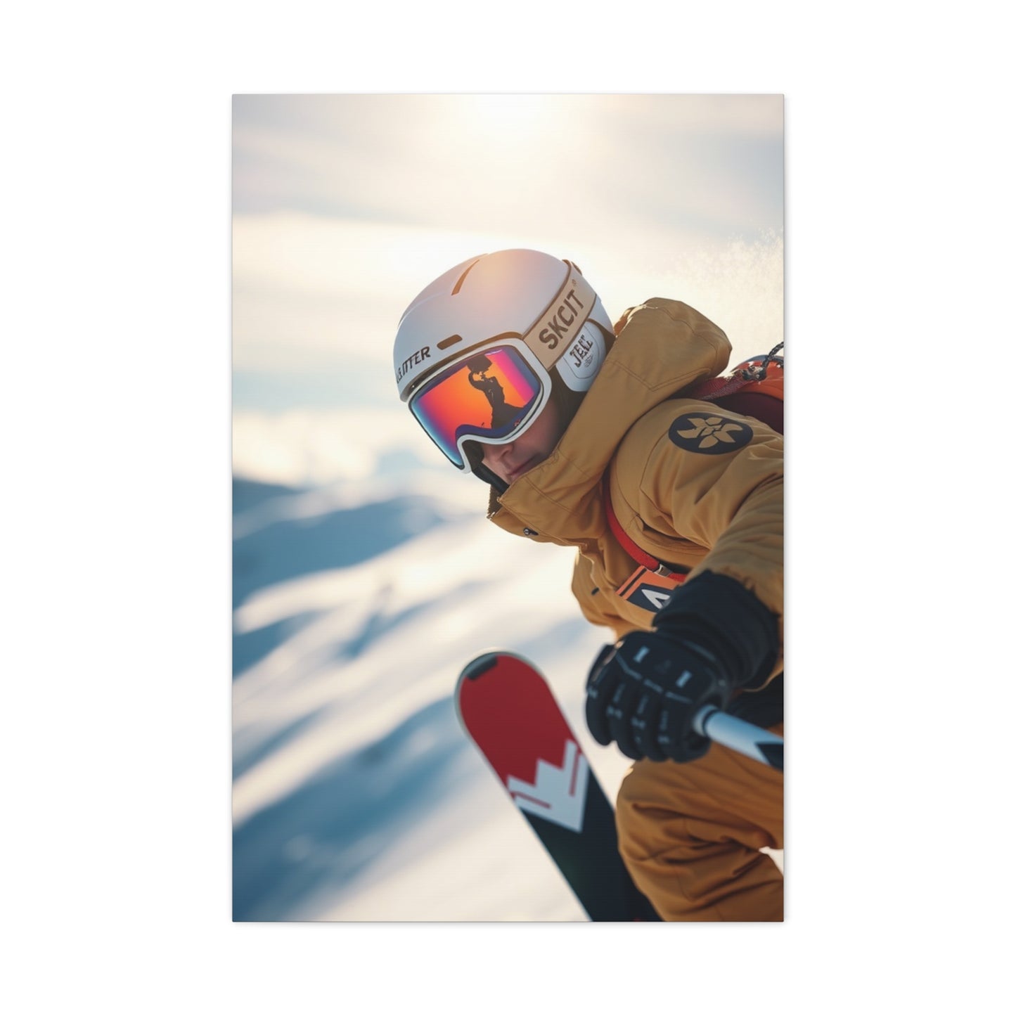 Elite Skiing Art Vision Wall Art & Canvas Print