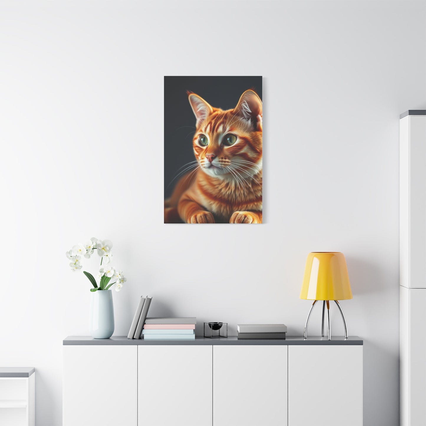 Supreme Orange Cat Art Collection Wall Art & Canvas Print