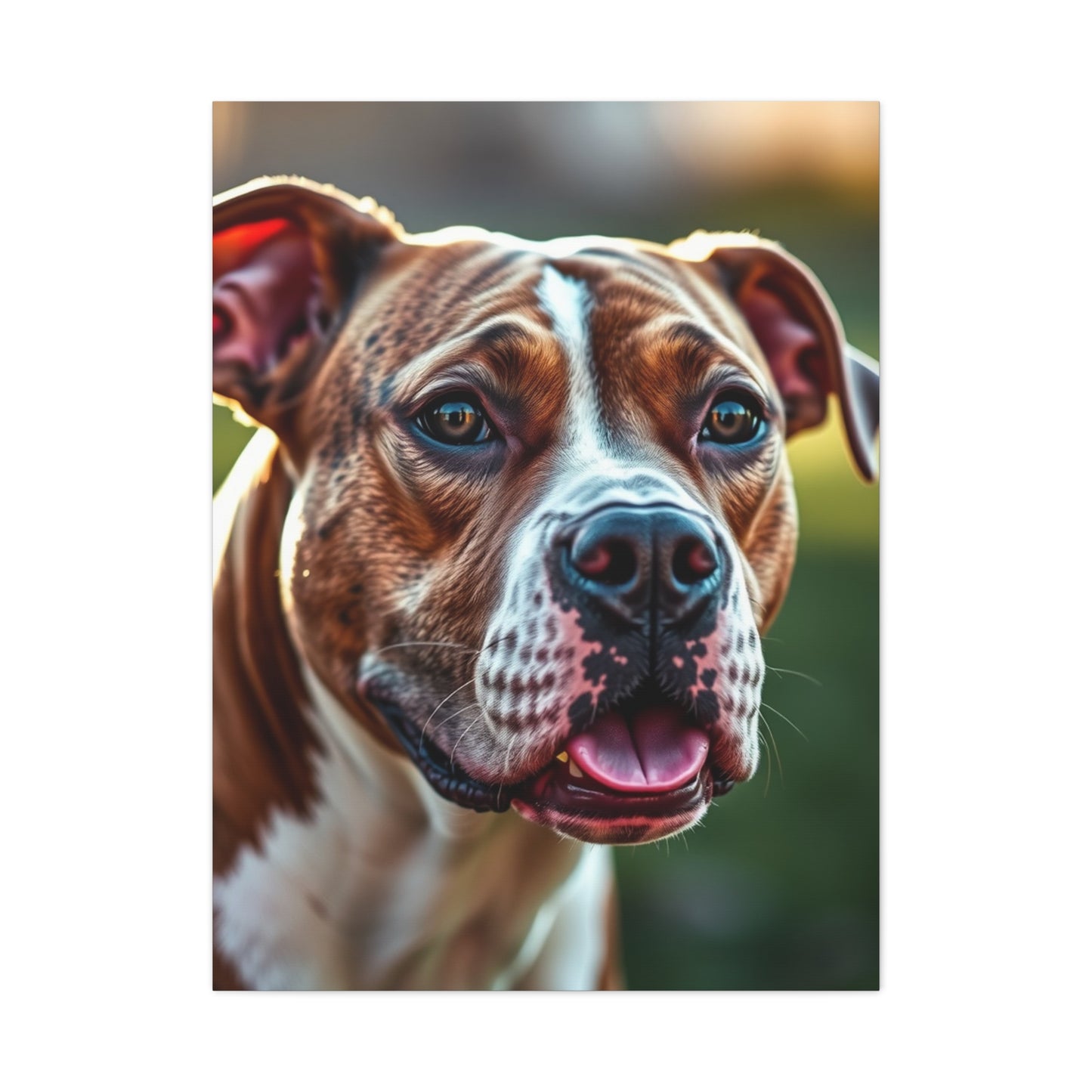 Pit Bull Art Supreme Gallery Wall Art & Canvas Print