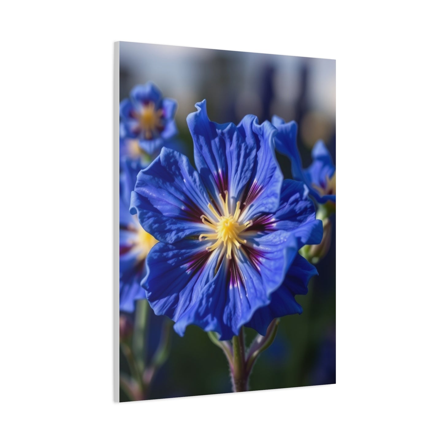 Elite Bluebonnet Flower Art Vision Wall Art & Canvas Print
