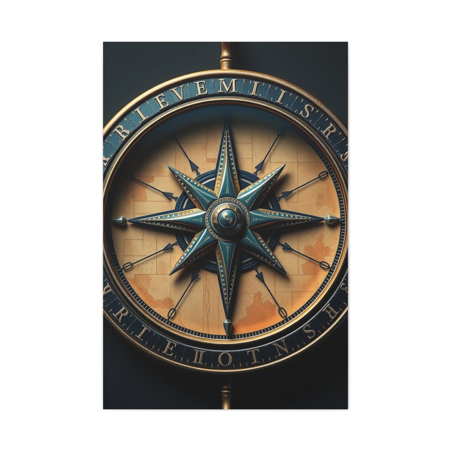 Supreme Compass Art Collection Wall Art & Canvas Print