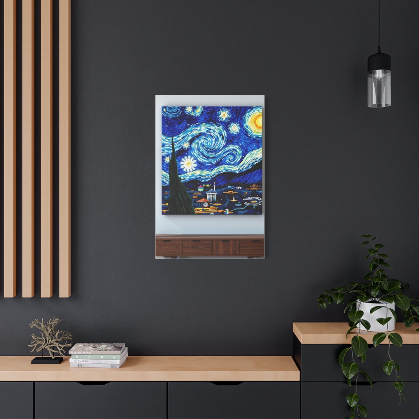 The Starry Night Canvas Art Supreme Gallery Wall Art & Canvas Print
