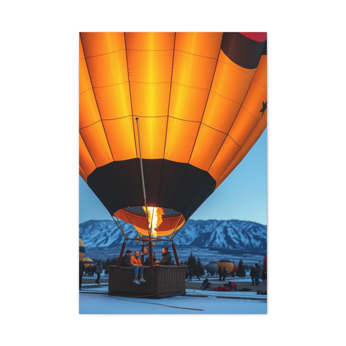 Supreme Hot Air Balloon Art Collection Wall Art & Canvas Print