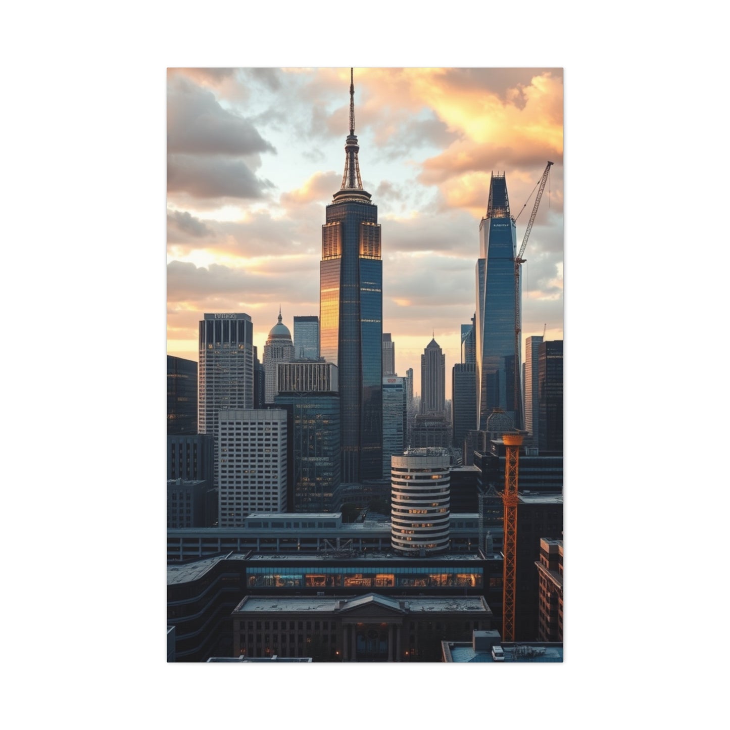 Supreme City Skylines Art Collection Wall Art & Canvas Print