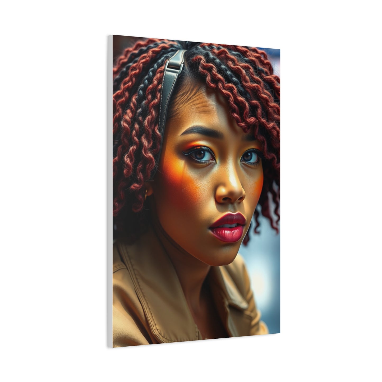 Supreme Pop of Orange Art Collection Wall Art & Canvas Print