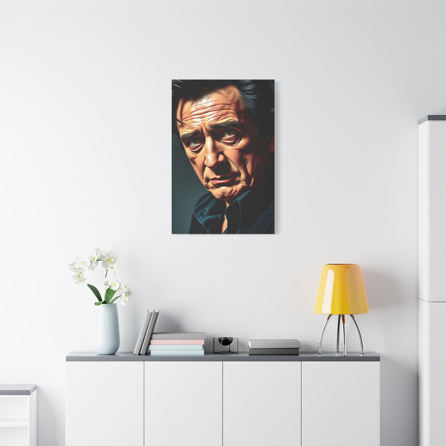 Johnny Cash Art Refined Canvas Wall Art & Canvas Print