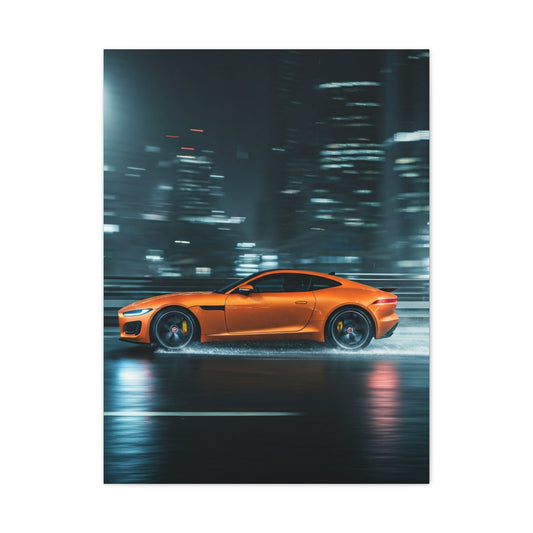 Jaguar F-Type Urban Street Performance Wall Art & Canvas Prints