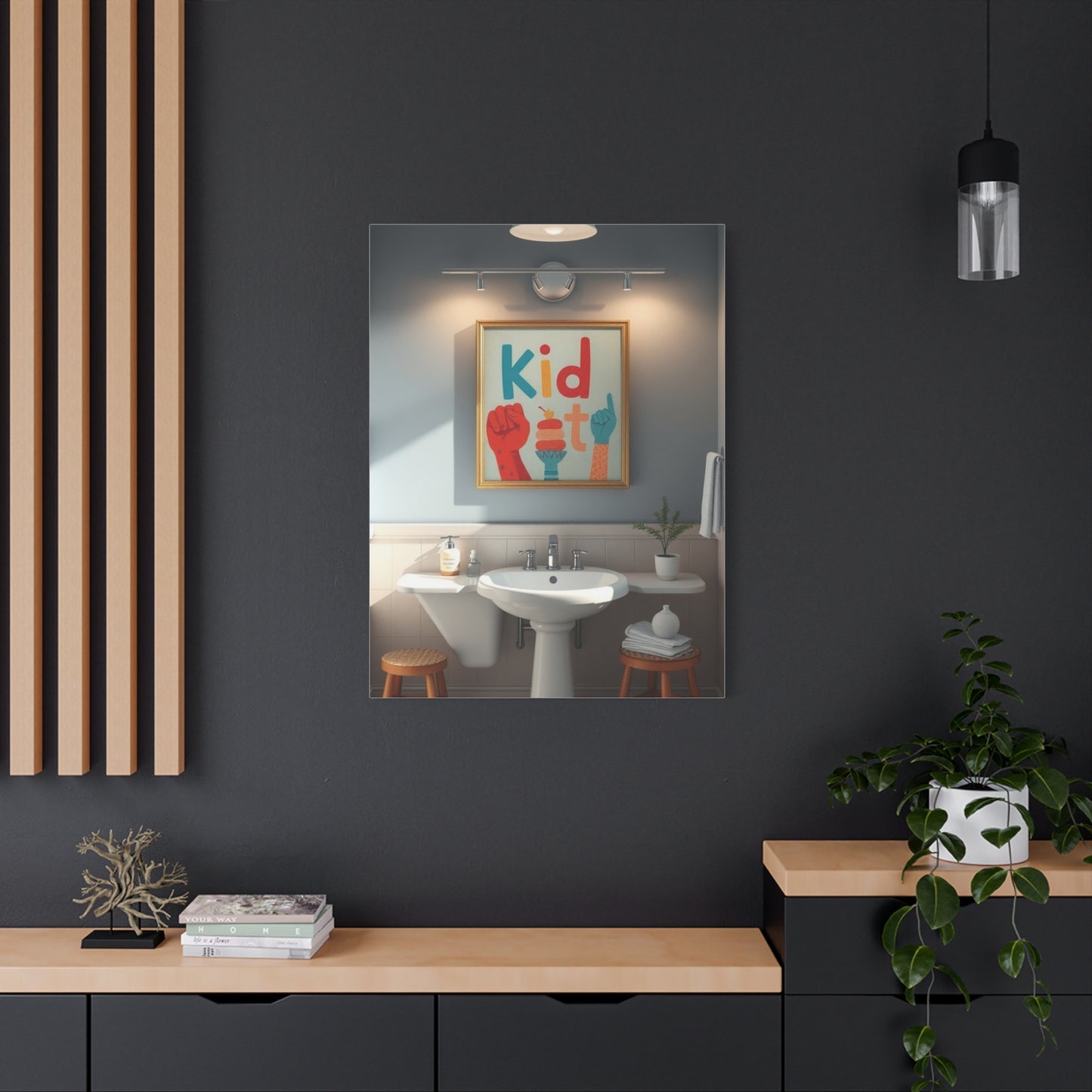 Vision Kid’s Bathroom Art Art Wall Art & Canvas Print