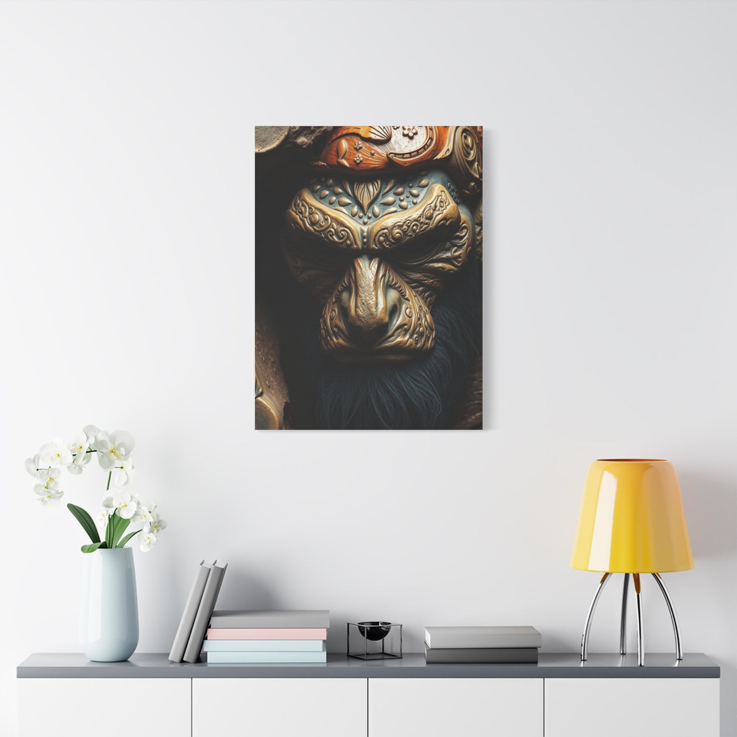 Masterpiece Cave Man Art Vision Wall Art & Canvas Print