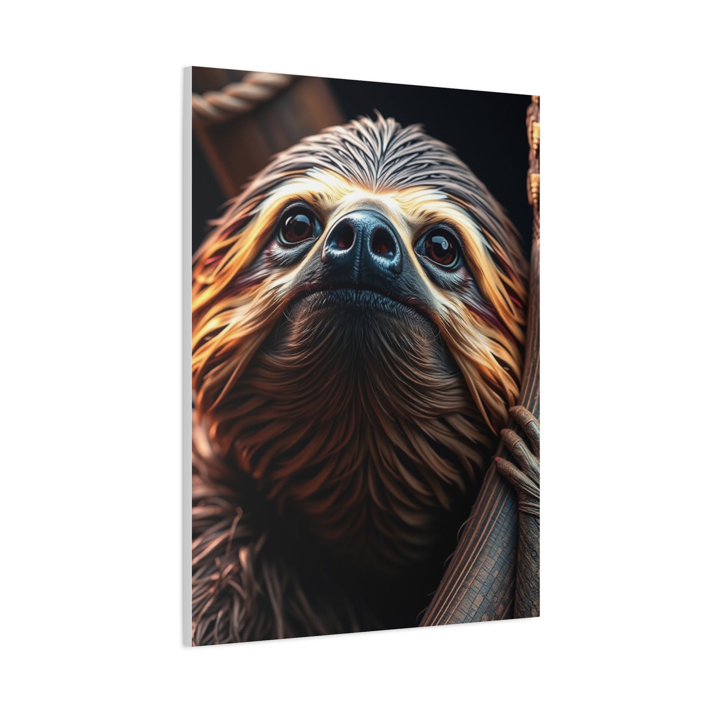 Masterpiece Sloth Art Vision Wall Art & Canvas Print