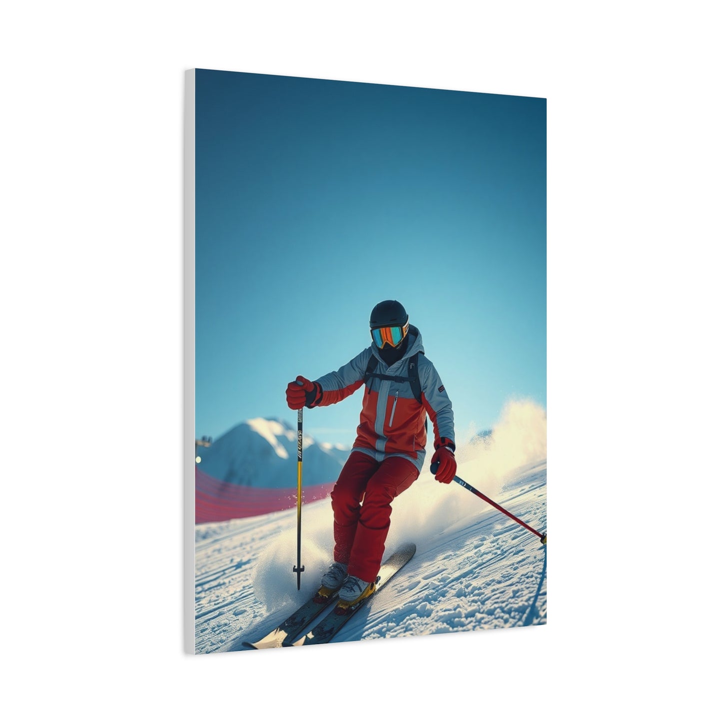 Supreme Skiing Art Collection Wall Art & Canvas Print