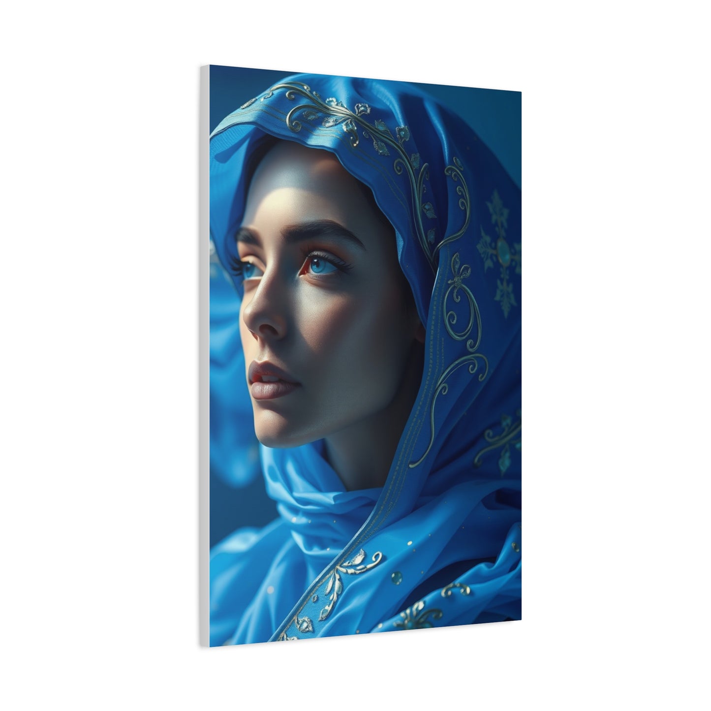 Elite Blue & Gold Art Vision Wall Art & Canvas Print