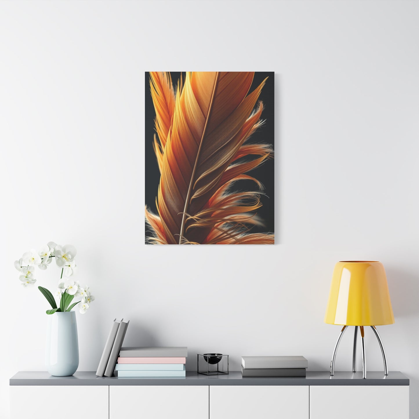 Masterpiece Feather Art Vision Wall Art & Canvas Print