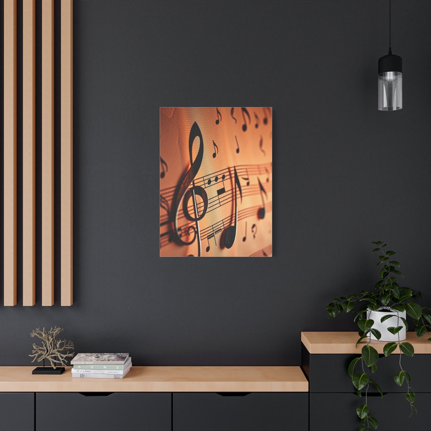 Musical Notes Art Supreme Gallery Wall Art & Canvas Print