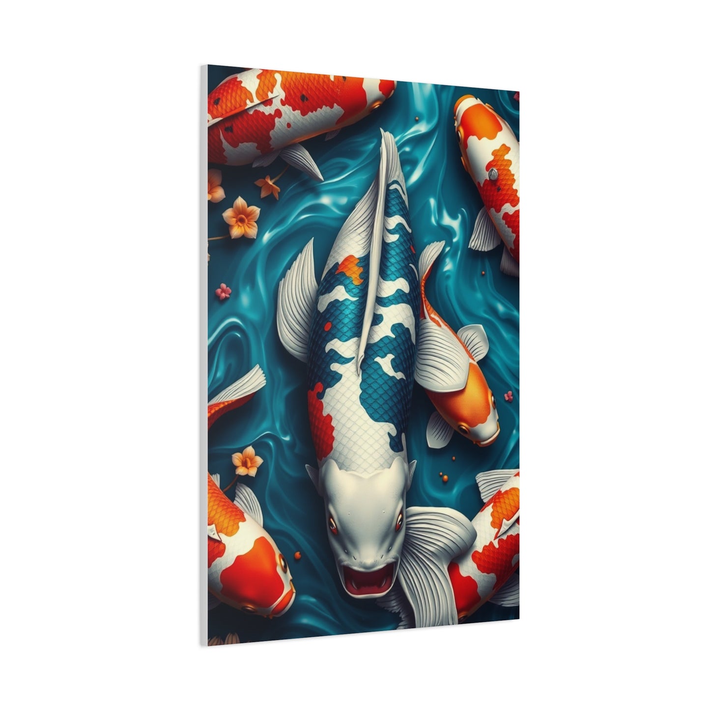 Koi Fish Art Refined Canvas Wall Art & Canvas Print