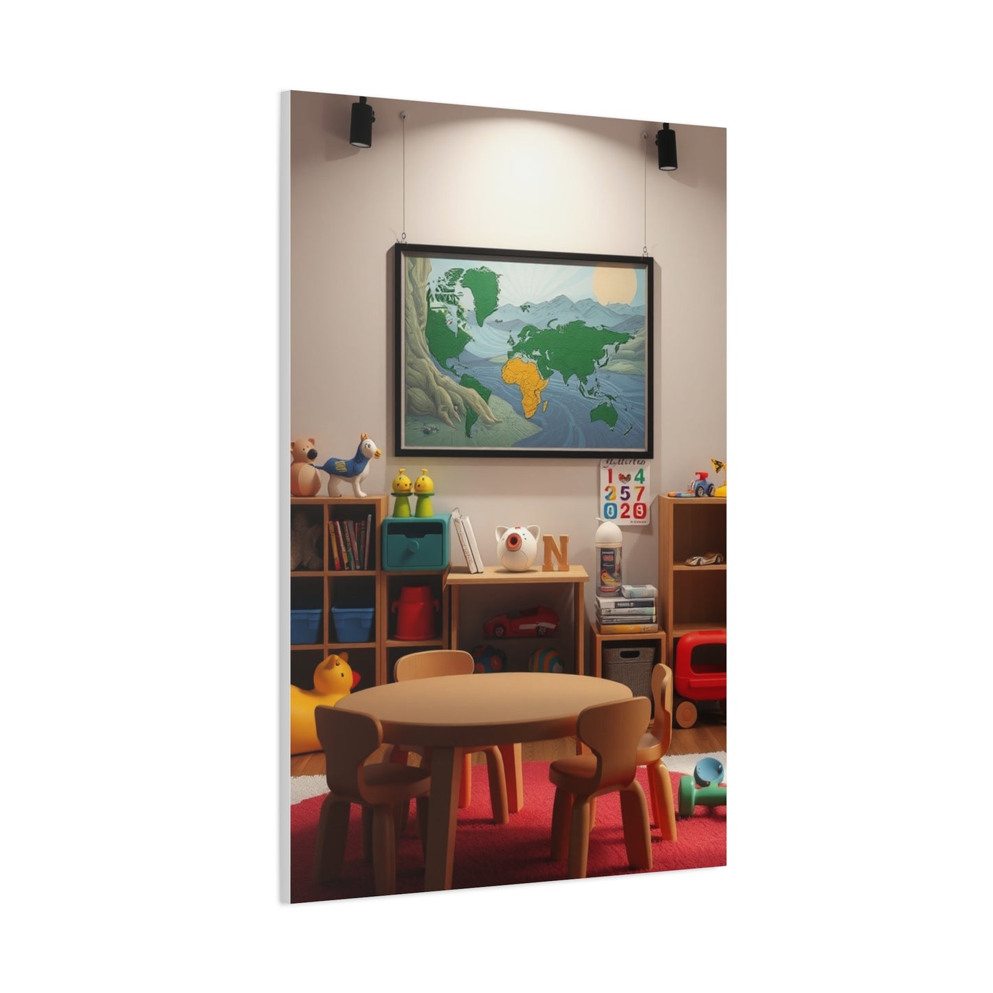 Elite Kids Playroom Art Vision Wall Art & Canvas Print