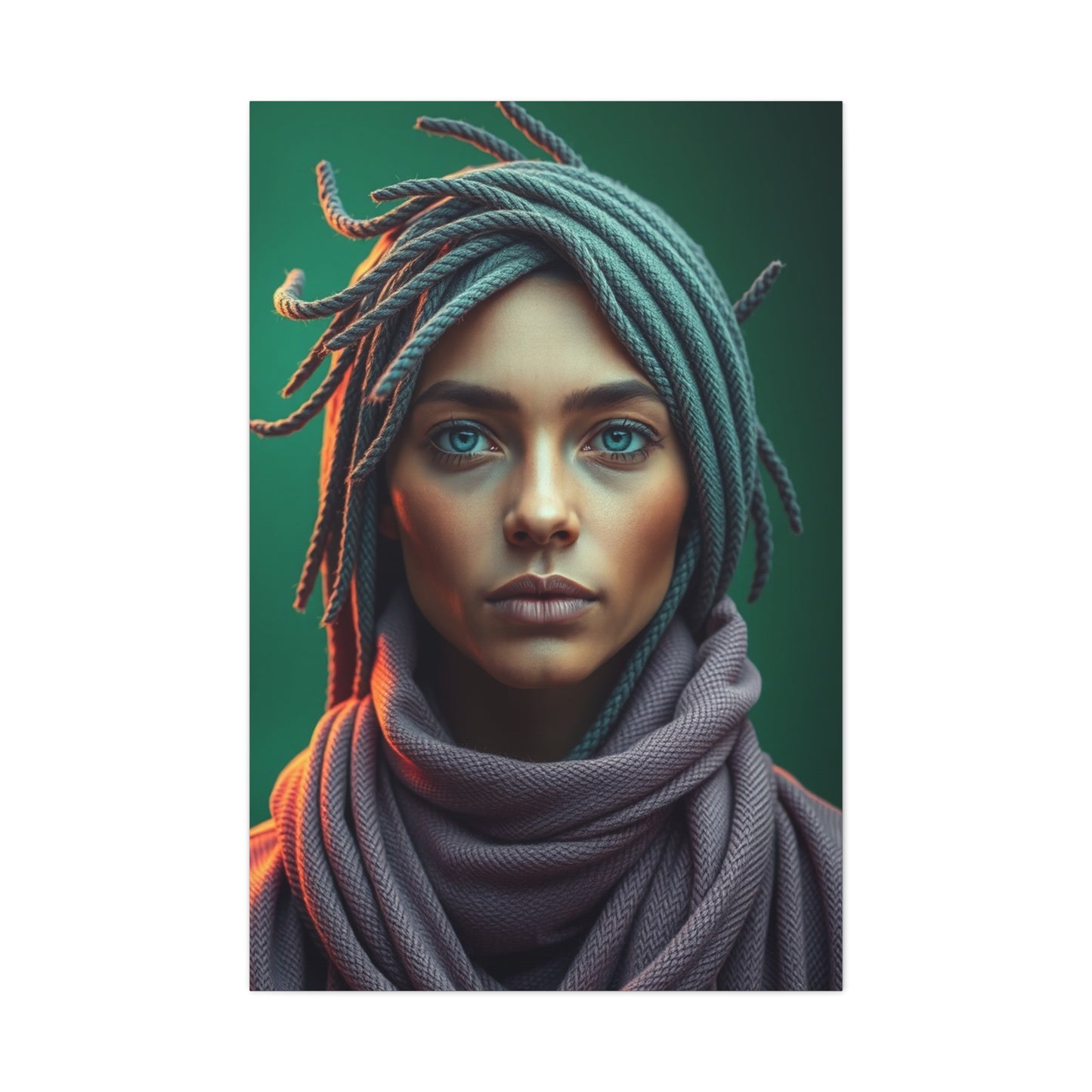 Elite Sage Green Art Vision Wall Art & Canvas Print