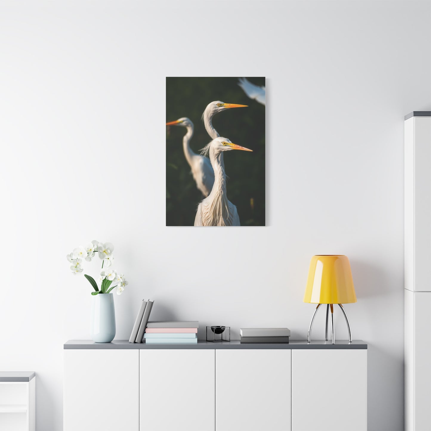 Herons and Egrets Art Supreme Gallery Wall Art & Canvas Print